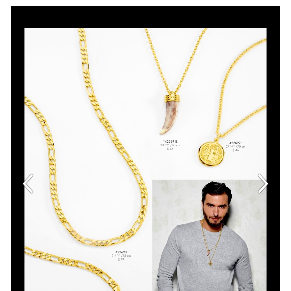 We carrying man 18k gold & silver plated jewelry for Man 👨💍💛 #Nice&bella